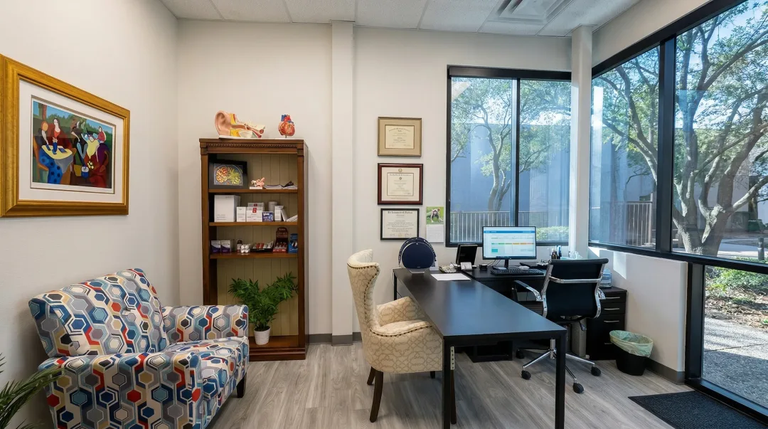 Platinum Hearing Scottsdale exam room
